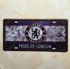 Pride Of London Lisence Car Plate Vintage Tin Sign